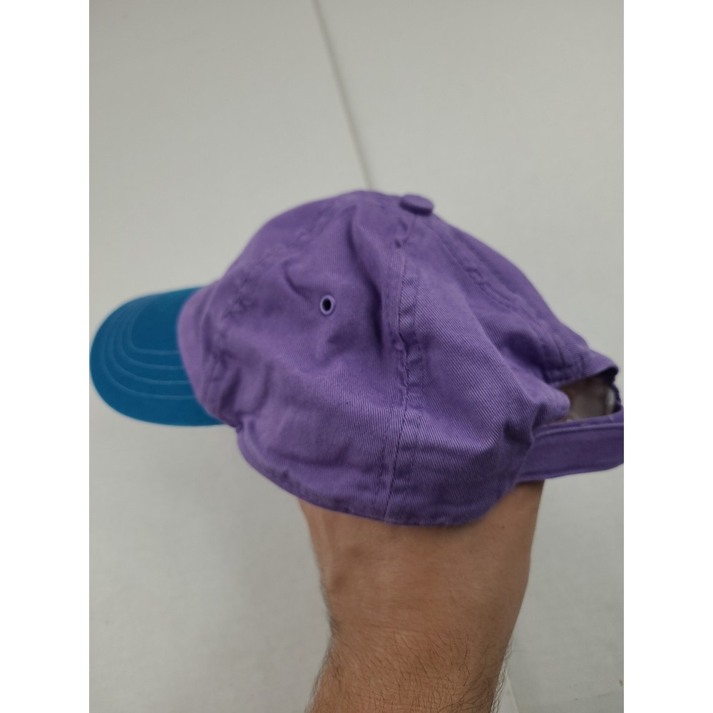 Vtg Powerpuff Girls Cartoon Network Embroidered Hat Purple Kids Youth 2002 Anime - Picture 6 of 10